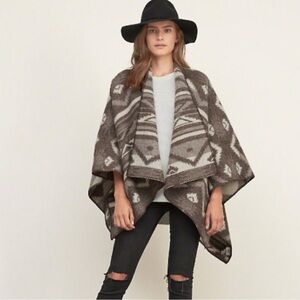 WOOLRICH x Abercrombie & Fitch‎ poncho